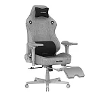 DXRACER 利刃豪華款 電競賽車椅(6D扶手/布面灰色)