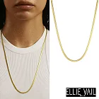 ELLIE VAIL 邁阿密防水珠寶 細緻蛇紋項鍊 56cm 金色長項鍊 Desi Herringbone