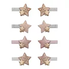 英國Mimi & Lula_AW25_Xmas閃耀星星迷你髮夾8入