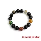 石頭記 石頭記-黑曜石手鍊-五財護主