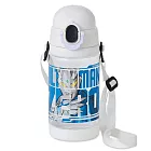 【Kikimmy】超人力霸王 TRITAN 透明兒童水壺- 白