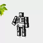 Cubebot 酷比人【限定小型骷髏款】木製變形積木機器人．益智設計玩具．療癒小物推薦．聖誕交換禮物