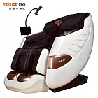 【TAKURA 田倉】緻揉舒壓臀感按摩椅 (型號：9531)《歡迎預約試坐》 白色