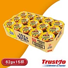 【美式賣場】不倒翁 起司風味湯杯麵(62公克X15入)