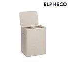 ELPHECO 雙格洗衣籃 ELPH100BA 米白色