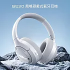 BLACK SHARK 黑鯊 BE30 鳳鳴頭戴式藍牙耳機 降噪電競耳機 藍牙5.4 低延遲 支援APP遊戲耳機 霜銀白