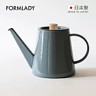【日本FORMLADY】小泉誠 kaico日製琺瑯細口手沖壺-1.3L- 青瓷綠