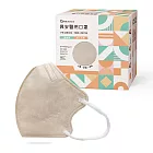 興安成人立體醫用口罩-M號小臉適用(50入/盒) ★2盒販售 燕麥奶M