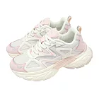 Fila 休閒鞋 Glacier 女鞋 米白 粉 復古 老爹鞋 5C933Z155