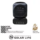 樂活不露 坦克電暖器/自動擺頭電暖器HT-609.露營電暖爐 桌上暖風機 迷你暖風扇 小型家用暖氣 PTC陶瓷暖爐  夜幕黑