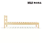 【MUJI 無印良品】松木床架/Q寬163x深201.5x高74cm(床面高31cm/床下高20cm)