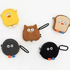 Romane Brunch brother 早午餐兄弟 airpods/airpods pro 收納包 灰毛球