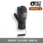 Picture 男防水三指滑雪手套 Sparks Lobster Mitts/GT0178 (S-XL) M 黑