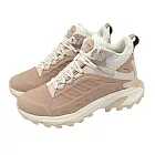 Merrell 登山鞋 Moab Speed 2 LTR Mid WP 女鞋 棕 米 防水鞋面 戶外 機能 郊山 ML038836