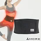 &MORE愛迪莫 Lumiwarm 365光塑能量護腰  M  黑色