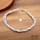 ☆§海洋盒子§☆交織小圓珠設計S925純銀手鍊.附贈禮盒