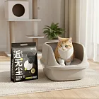 【京覓】 天然礦石貓砂 無塵貓砂（礦物貓砂 黑色礦砂 強效除臭）  8包/20kg