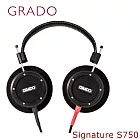 美國Grado 搖滾新力作 開放式設計 Signature S750 50MM 自然音場復古造型 開放式耳罩式耳機 代理公司貨