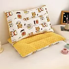 【AGAPE雅家倍】精梳棉豆豆兒童安撫枕-1入組 老虎寶貝