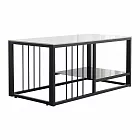 IDEA-輕奢俐落設計岩板長方茶几