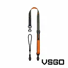 VSGO 黑鷂Urban 創意攝影背帶 公司貨 放射橙綠
