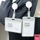 JIAGO 伸縮識別證掛繩/悠遊卡套/證件夾 橫卡