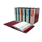 自強牌 A4 三孔管型夾 80頁資料簿 6本入/ 箱 C80