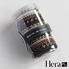 【HERA 赫拉】罐裝編織高彈性髮圈15條入 H114121805 亮絲棕色