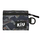 日本KIU 283-367 祥獅山 防水卡包/零錢包 戶外活動必備~快速取物透明窗, D型環 祥獅山