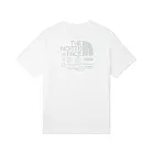 The North Face U RLX BRAND GLOBE S/S TEE GRAPHIC - AP 男女短袖上衣-NF0A8D84FN6 S 白色