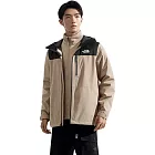 The North Face M KEERU SOFTSHELL TRI JACKET - AP 男兩件式外套-NF0A8DMKL9O L 棕黑色
