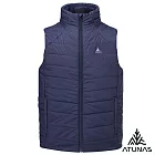 【ATUNAS 歐都納】男款石墨烯纖維輕量保暖背心/大尺碼/無厚重感/背心式外套A1VE2508M- M 深藍