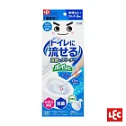 日本LEC-可沖式馬桶刷組(附刷頭3個)(日本製)-5組