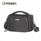 Prowell WIN-23525 EVA硬殼一機兩鏡相機包 相機保護包 休閒攝影包 相機斜背包 相機跨肩包 側背包 黑色