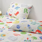 義大利La Belle《Disney-三眼怪宇航奇趣》海島針織信封枕套--2入