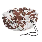 BOWSERS 杯型極適寵物床 荒野棕牛-L | 睡墊 睡床 手工製作