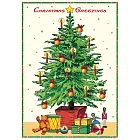 美國 Cavallini & Co. wrap 聖誕包裝紙/海報 聖誕禮物