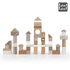 【Label Label】木質積木組- 無 焦糖色