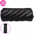 YSL 圓柱黑色斜紋化妝包(公司貨)