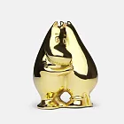 Skultuna Moomin in Love 姆明與可兒 鍍金擺飾