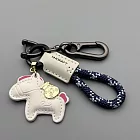 2026馬年吉祥物 可愛皮質小馬公仔 吉祥物吊飾  白色