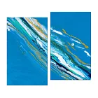 【玲廊滿藝】郭家秀 S.K-靈魂之河41x48cm