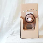 日本 Adnil LAND 可愛動物編織搖鈴 - 獅子