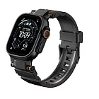 SwitchEasy Rugged 矽膠防水錶帶 for Apple Watch 44/45/46/49mm 黑色