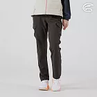 ADISI 女彈性撥水透氣恆溫快乾機能修身長褲(二側貼袋) AP2521048｜魚鱗褲 防潑水 磨毛保暖 快乾 S 雲灰