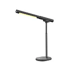 AIWA愛華 充電式多功能磁吸檯燈(TYPE-C供電) LD-201 黑色