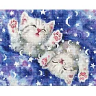 ArtLife藝術生活【GJ5315】甜蜜貓咪_DIY 滿版立體鑽石畫