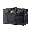 E.City_牛津布大容量帶插扣萬用收納袋 大黑