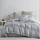 《DUYAN 竹漾》台灣製 60支萊賽爾天絲單人二件組＋雙人薄被套 / 寂霧序章