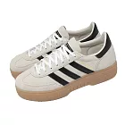 adidas 愛迪達 休閒鞋 Handball Spezial Bold W 女鞋 米黑 膠底 厚底 增高 IH9190